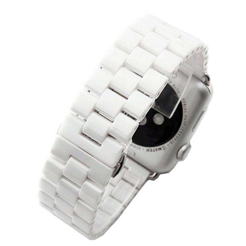 Ремешок для Apple watch 38/40/41mm Ceramic type 3 White
